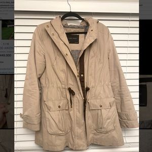 Women’s Zara Fall coat - cream